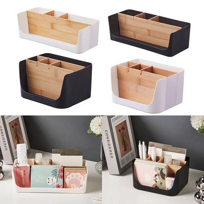 Multifunction Remote Controller Storage Box Cosmetic Storage Living Room Organizer