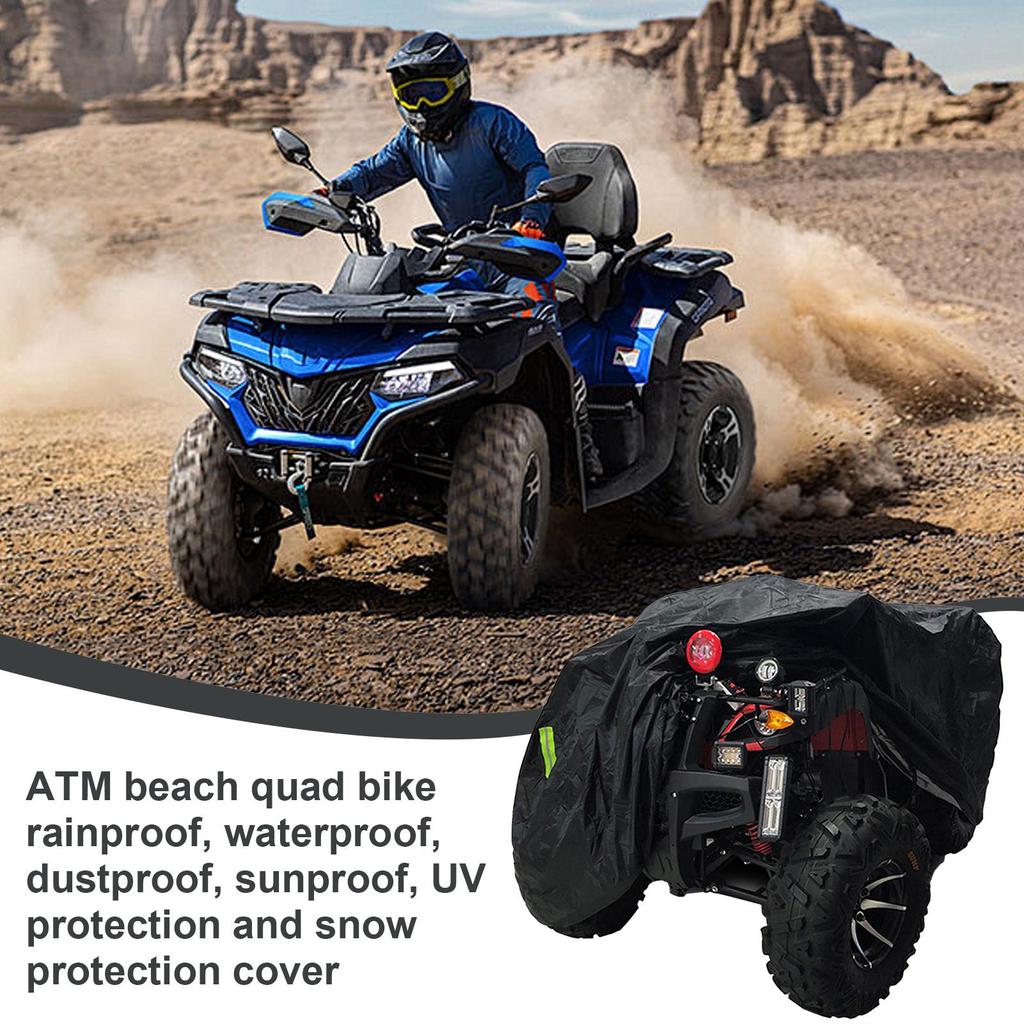 Quad Cover Oxford Cloth Waterproof Car Accessories 4 Wheel Quad Protective Cover For Outdoor Garage Camping Travel Adventures