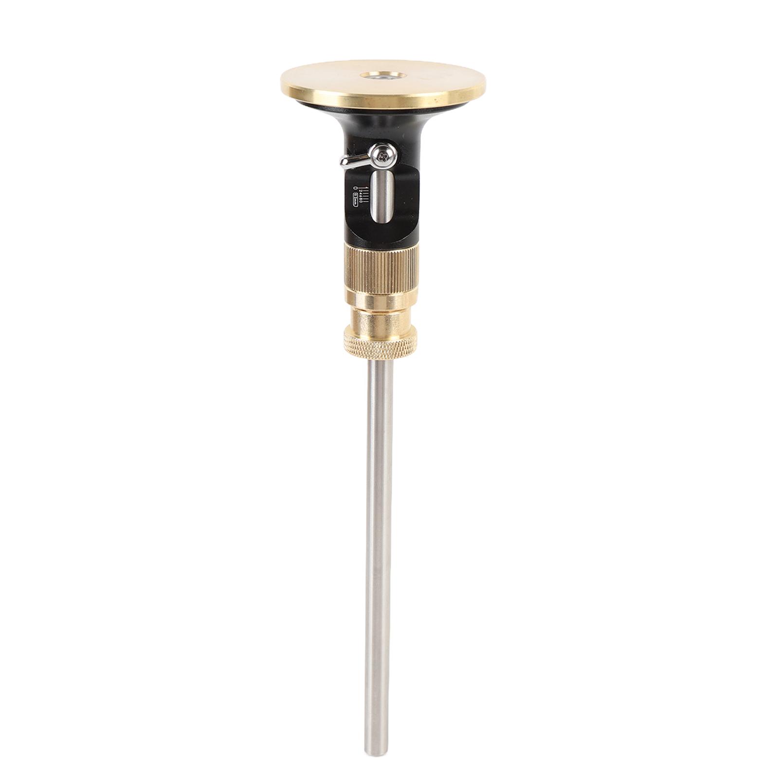 

Wheel Marking Scriber Wood Scribe Tool with Rolling Cutter 0-12cm Marking Range Scriber Solid Wood Marking Guide for Woodworking