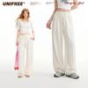 Loose Fit Wide-Leg Casual Pants