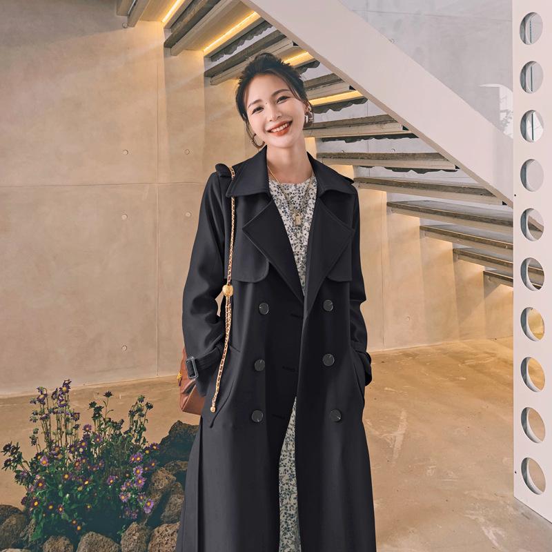 Women's British Style Slimming Trench Coat - Autumn 2025 Edition
