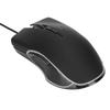 Wired Mouse 4 Color Backlight Gaming Chip USB Mice Ergonomic 7 Buttons Computer Supplies for Win XPBlack
