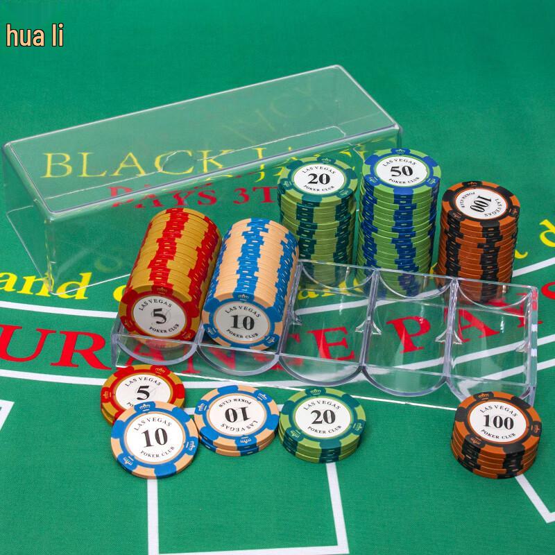 Premium Clay Poker Chips Set