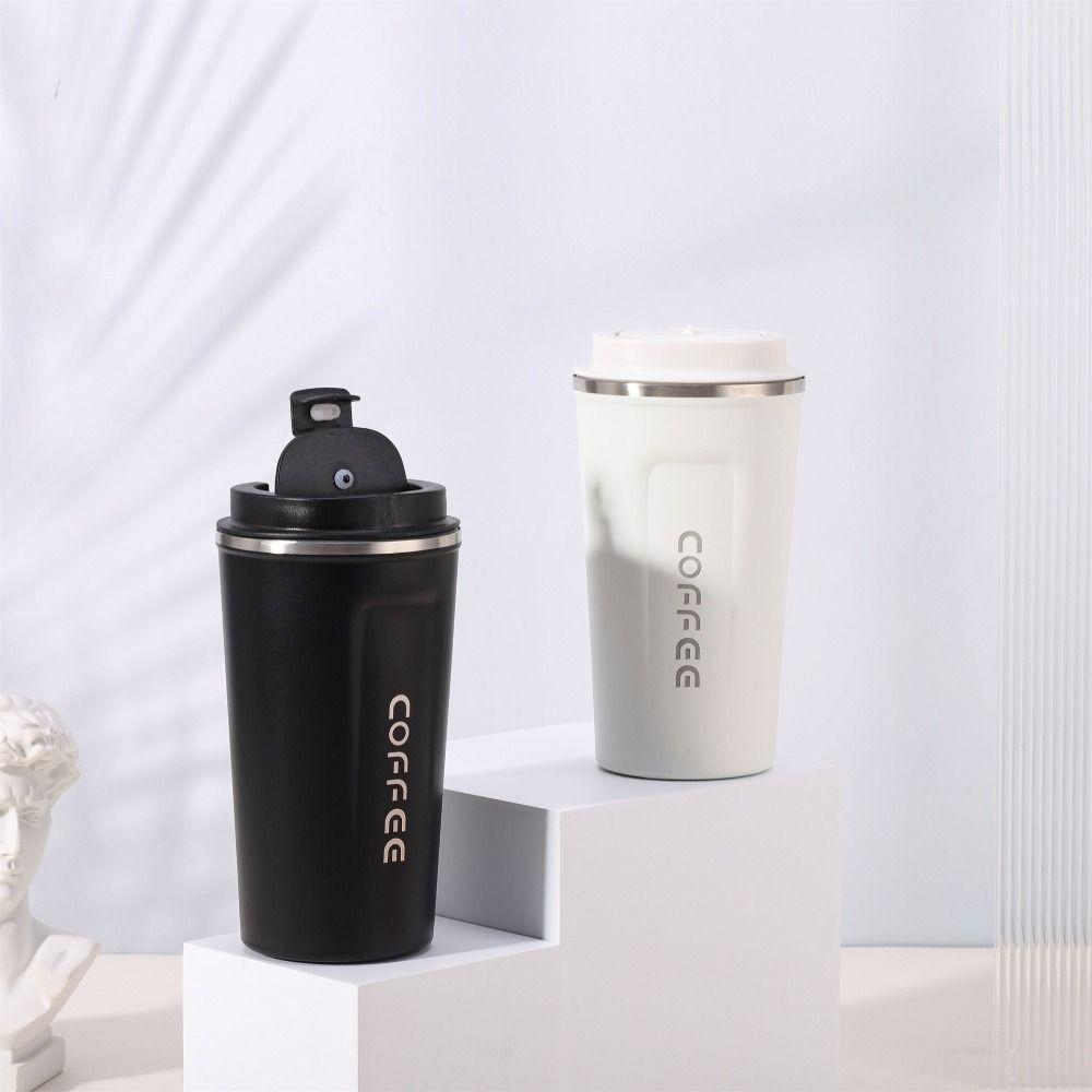 Keeps Cold and Heat Coffee Vacuum Flask 380/510ML Coffee Thermos Mug  New Year Gift