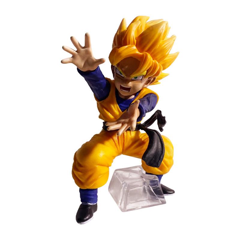 15cm Dragon Ball Figure Son Gohan Trunks Action Figures Anime Collection Pvc Statue Model Ornaments Collection Doll Toys Gifts