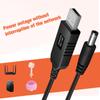 Wifi To Powerbank Cable Connector Dc 5V To 12V Usb Cable Boost Converter Step-Up Cord For Wifi Router Modem Fan Speaker