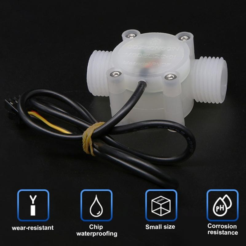 High Temperature Resistant Water Flow Sensing, For Production Lines And Irrigation Systems, City Water Supply Monitoring