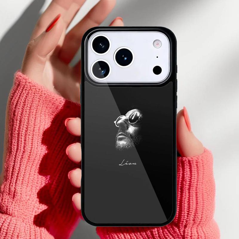 Killer Leon Famous Movie Phone Case for iPhone 17 16 15 14 13 Pro Max Back Cover for 12 11 Pro Coque