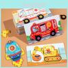 Wooden 3d Puzzle Toy For Preschool Kids With Educational Development For Boys And Girls