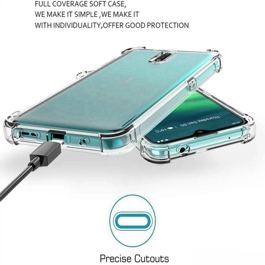 EUCAGR Shockproof TPU Case For Nokia G50 G10 G20 G21 X10 X20 XR20 XR21 C30 C21 Plus G60 X30 5G G42 C10 C12 C32 C22 G22 Cover