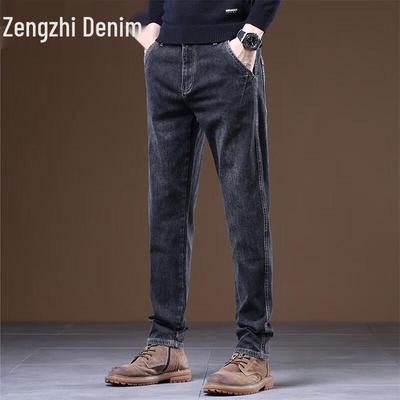 Zengzhi Herren Slim-Fit Tapered Jeans