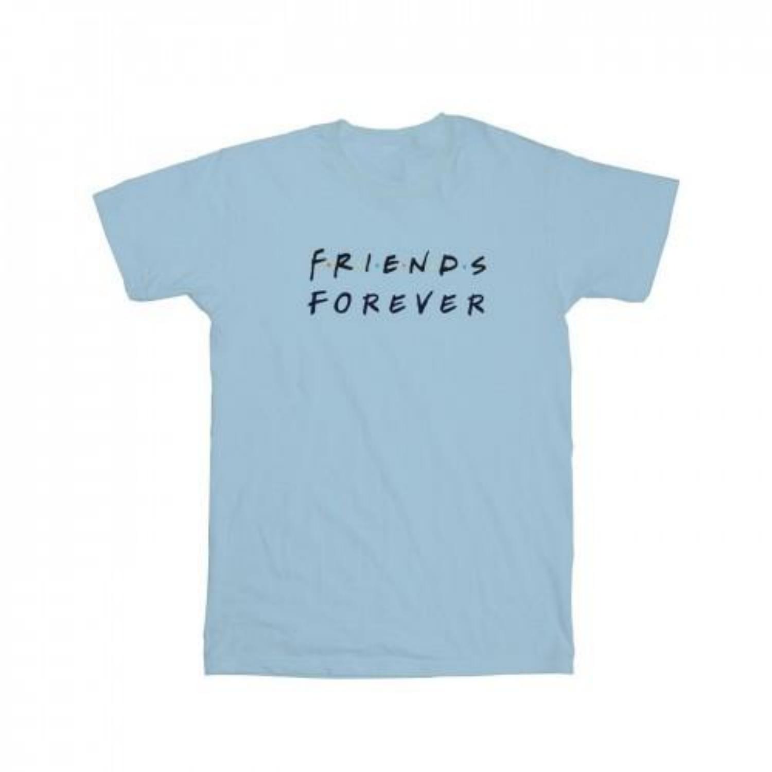 Friends Womens_Ladies Forever Logo Cotton Boyfriend T-Shirt XXXXL