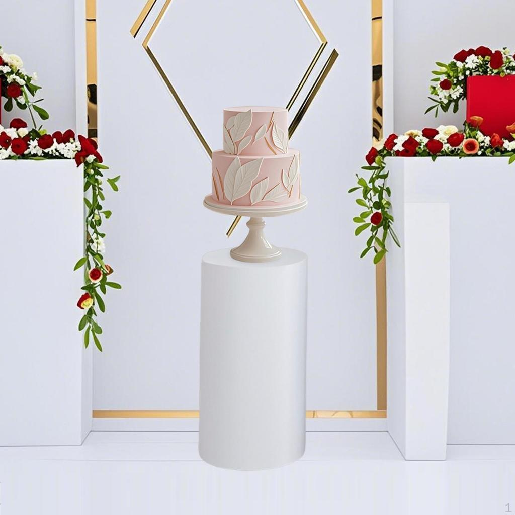 Cover for Cylinder Dessert Stand, Plinth Support Decoration Prop