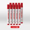 BAOKE MP3926 Low-Odor Fiber Tip Dry Erase Whiteboard Marker, Pack of 4, Black, Red, Green, Blue