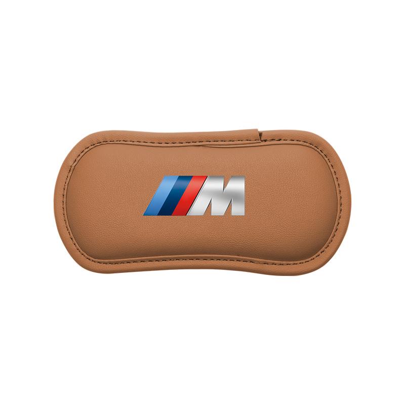 BBIG5 Car Interior Leg Knee Rest Pads Leather Cushion Valve Cap Auto Sticker For BMW X1 X2 X3 X5 X4 X6 X7 iX3 F20 F10 F07 E70 E46 E90