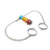 Metal Butt Plug Lock Sexy Bracelet One-Piece Set Sex Toys Sex Tools SM Adult Male and Female Training Anus Toy