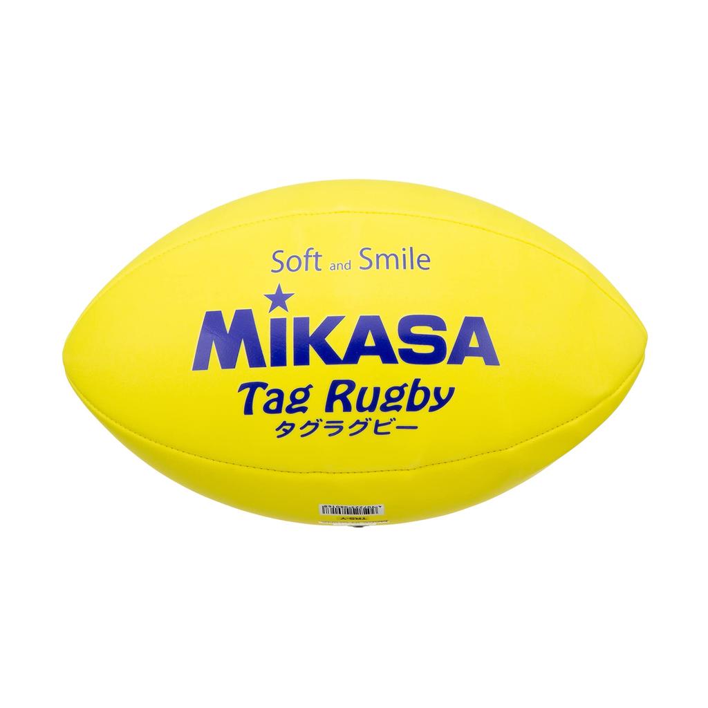Mikasa Smile Tag Rugby Size 4 School Certified by the Japan School Physical Education Research Sponge Recommended internal pressure Yellow Ball,
