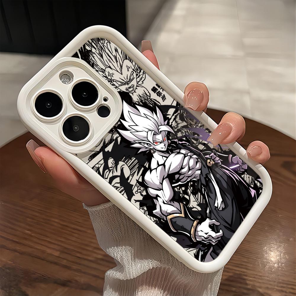 Black Anime Super Saiyans Hot Phone Case For IPhone 17e 17 16e 16 15 14 13 12 11 Air Pro Max Mini XR XS Plus Soft TPU Back Cover