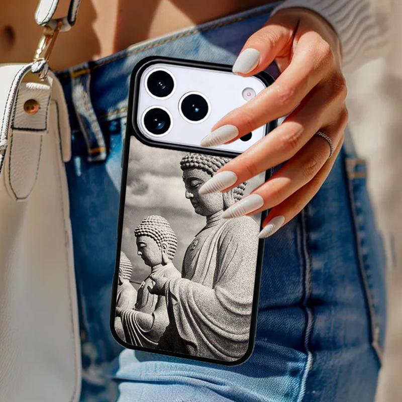 

Colorful Buddha Phone Case For iPhone 17 Air 14 15 13 12 Max Cover For Apple 14 15 16 16e 11 Pro Max Plus Coque iPhone 13pro