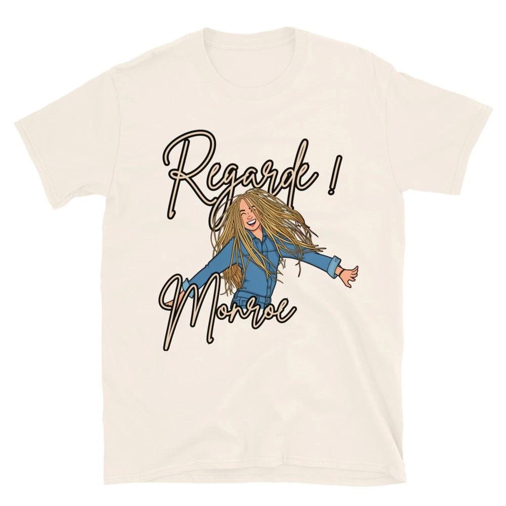 Monroe Regarde Eurovision 2026 unisex T-shirt Vienna 2026 4XL