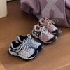 Children's New Outdoor Dad Shoes Boys and Girls Spring Breathable Non-slip Mountaineering Shoes Soft-soled Casual Sports Shoes