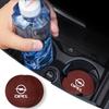 2PCS Car Coaster Cup Holder Anti-slip Accessories For Opel Antara Zafira Meriva Mokka Grandland Ampera Vivaro Corsa Astra