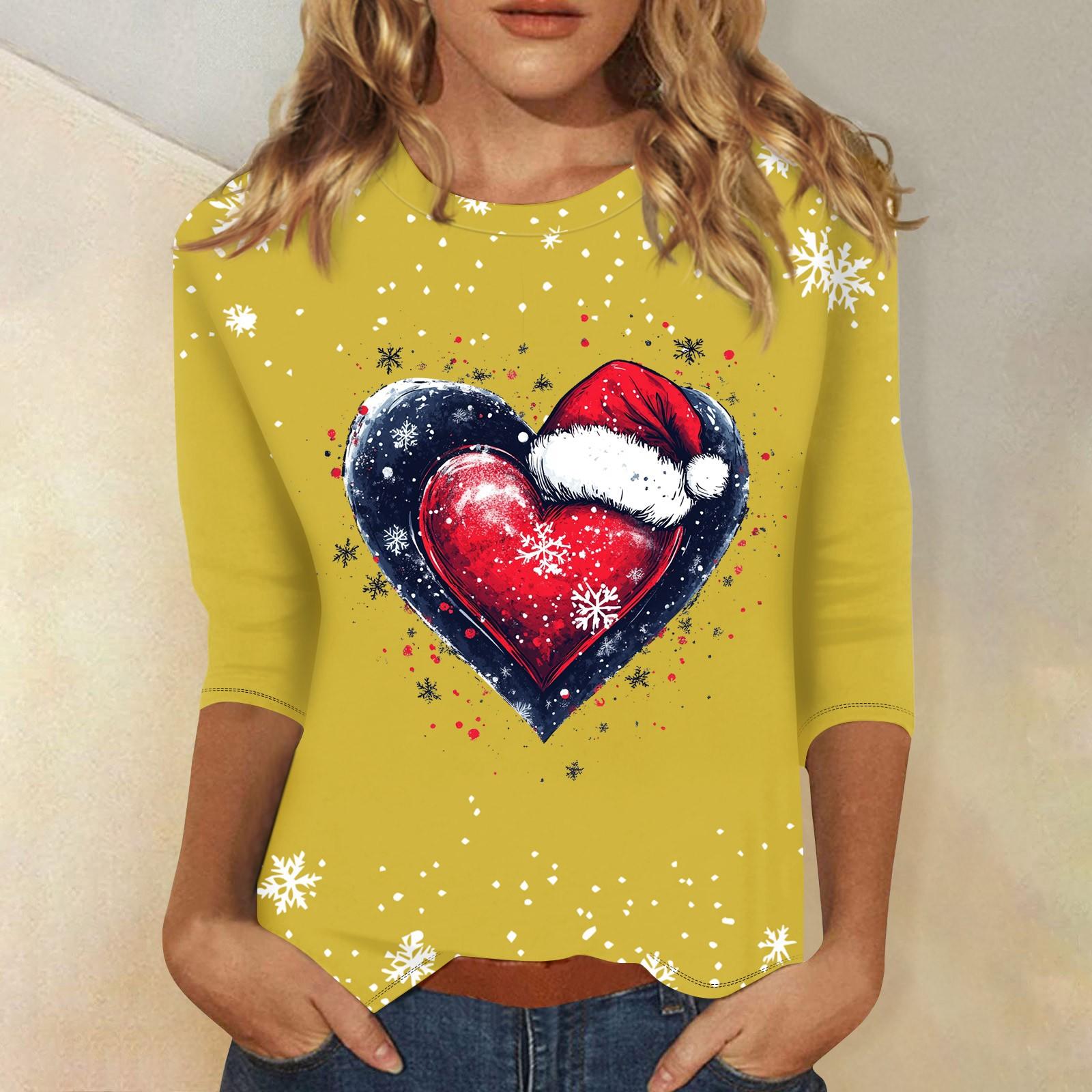 

Женский модный повседневный пуловер с рукавами 3/4 и воротником-стойкой XL жёлтый