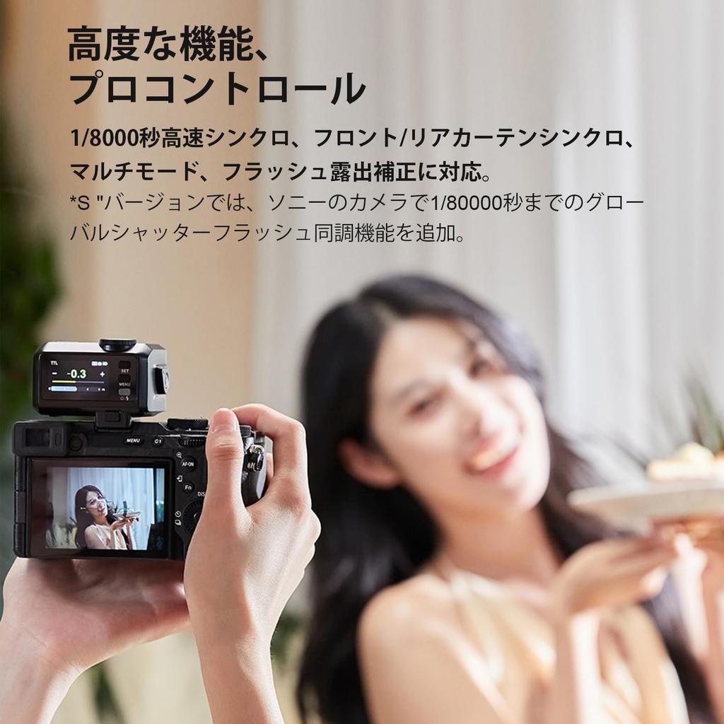 Godox Mini Camera Flash and Wireless Flash Trigger Wireless HSS 560 Full Color IT30Pro-N (for Nikon), 2.4GHz 1/8000S TTL, Flashes, Touchscreen,