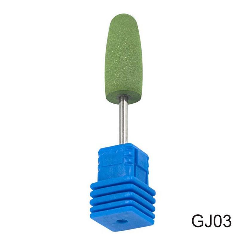 Silicone Nail Art Drill Bit Professional Milling Cutter Green Nail Tools for Electric Machine