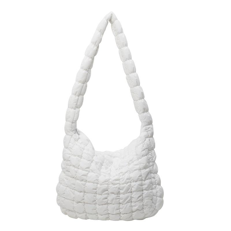 Fengyun Faltbeutel Große Kapazität Ein Schulter Unterarm Damen Tasche Trendig Lässig Vielseitig Messenger Tragetasche