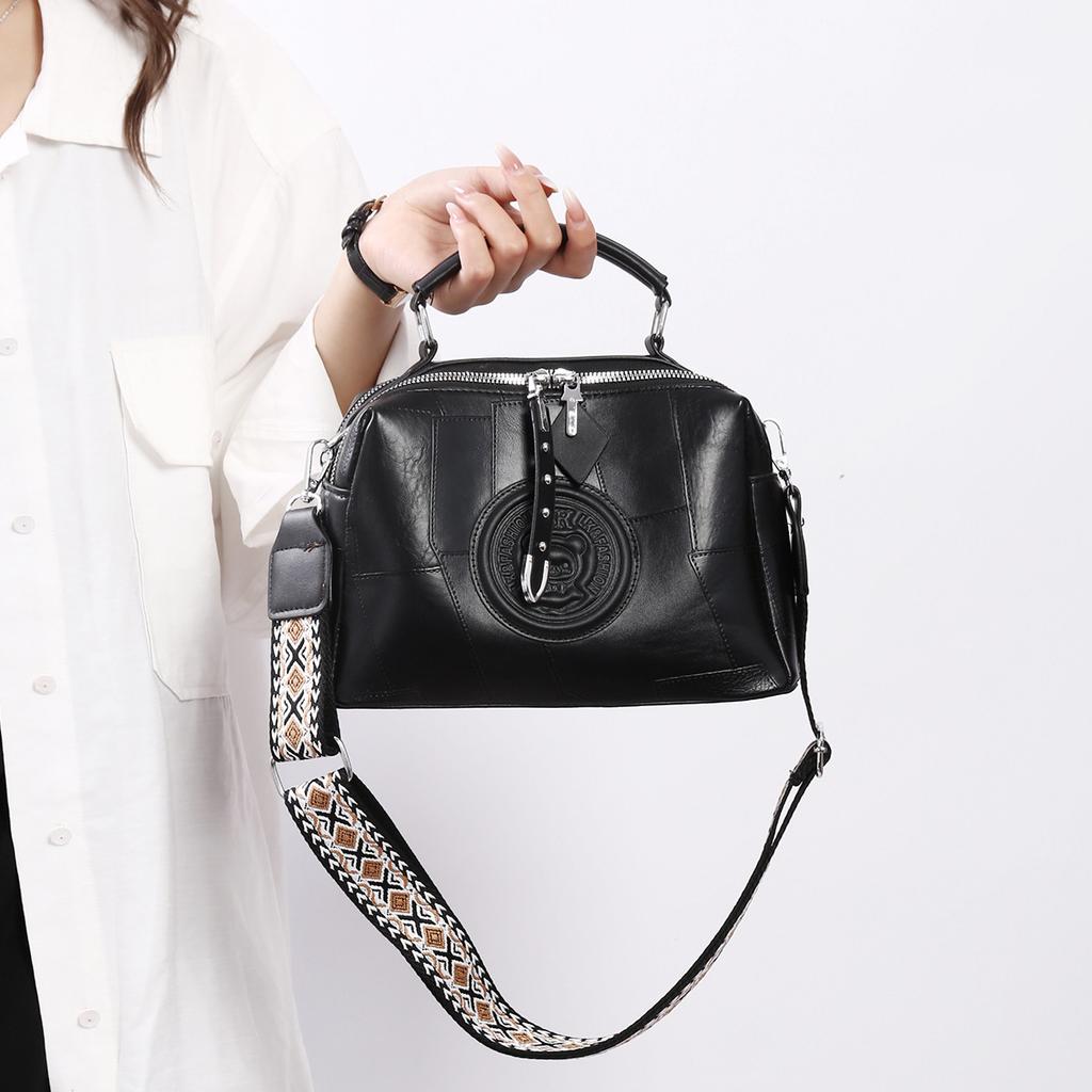 Soft Pillow PU Women's Bags Large Capacity Women's Shoulder Bag Wide Strap Crossbody Bags Luxury Designer Fashion Bags