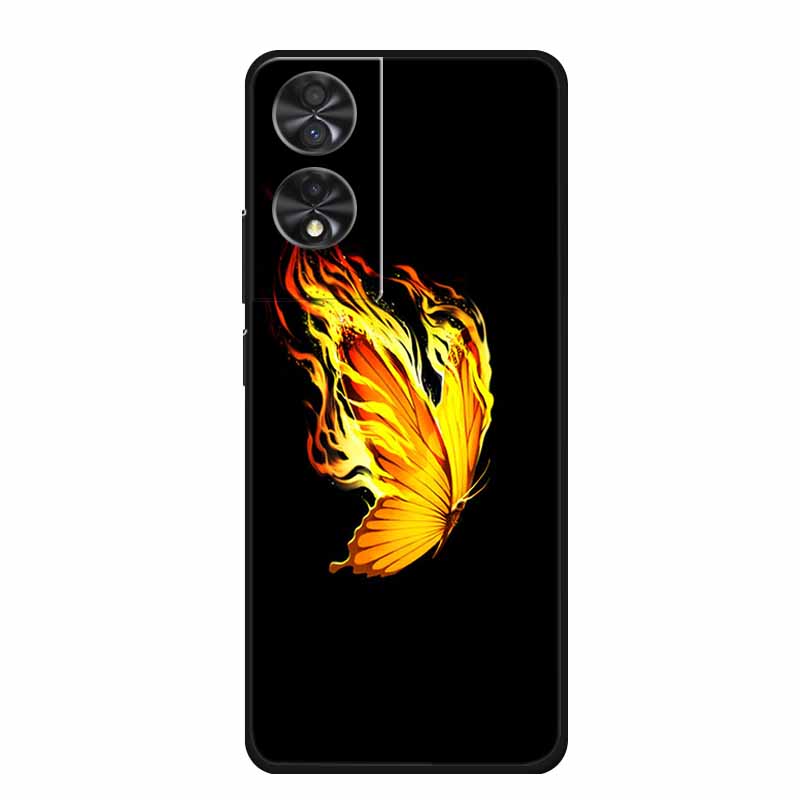 Para TCL 40 NxtPaper 4G 6.78" Funda Animales TPU Silicona Suave Fundas de Teléfono Cubierta para TCL40 NxtPaper Protector Lobo Dibujos Animados Coque