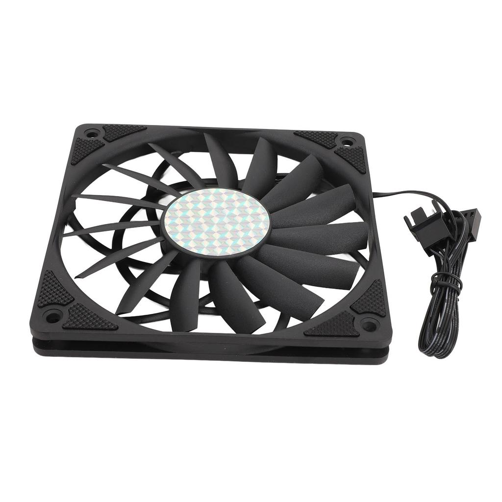 120mm 4pin PWM Case Fan MFDB Dynamic Pressure Bearing 500RPM To 1800RPM PC Cooling Fan for Computer Case Black