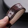 12/14/16/18/20/22/24mm Calfskin Leather Watch Straps Black Brown Soft Watchband for Women Men Business Pin Clasp Wristwatch Band