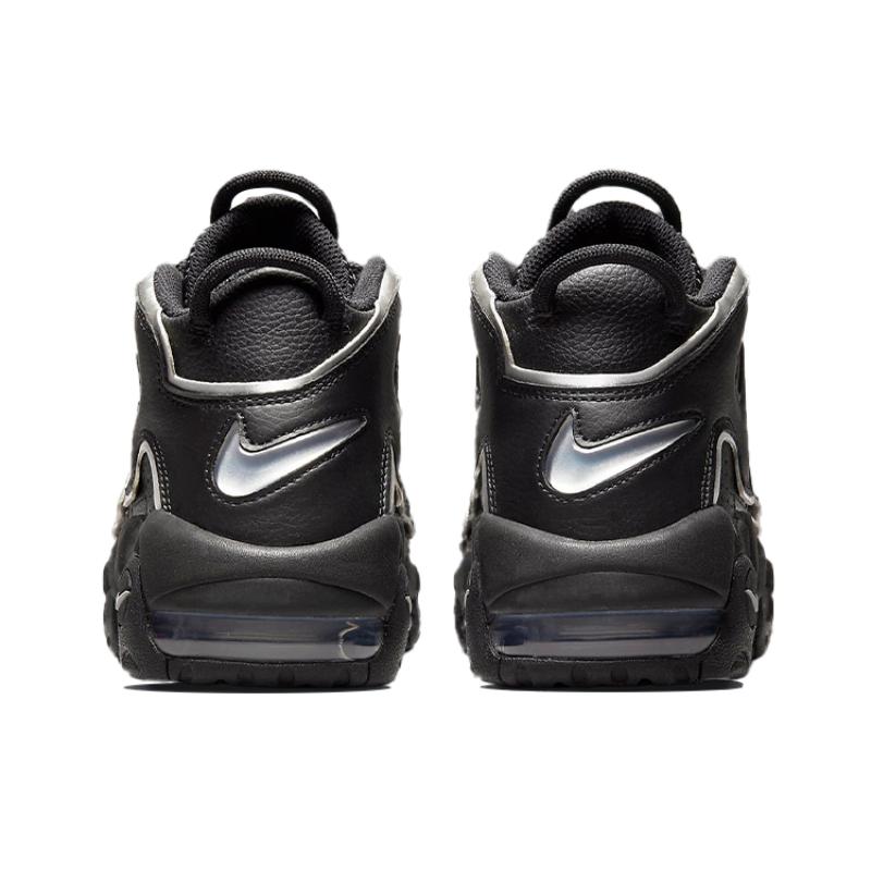 Nike Air More Uptempo 'Black Metallic Silver' Women's Vintage Basketball DQ0839-001