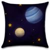 Car Living Room Sofa Cushion Cover Luxury Home Decoration Pillow Cover Sky Galaxy Print Pattern Cushion Cover