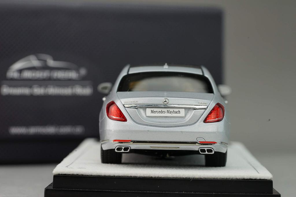 Almost Real Mercedes-Maybach S-Class - 2016 - Iridium Silver 1/43 Scale Complete Diecast Car (Product Number: 420103)