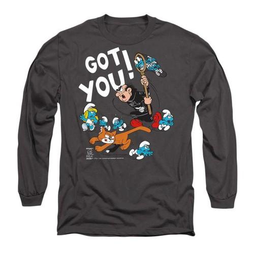 The Smurfs Mens Gargamel Long-Sleeved T-Shirt