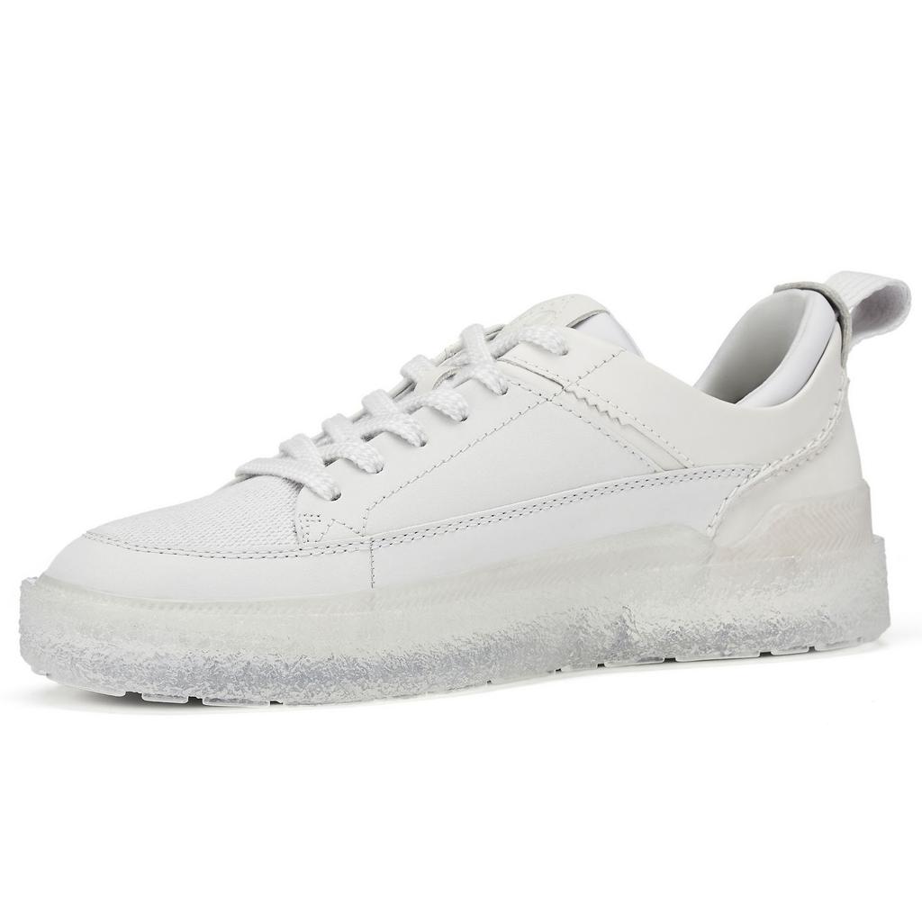 Clarks Leather Street Fashion Casual Low-Top Sneakers Men sneakers White 261761867