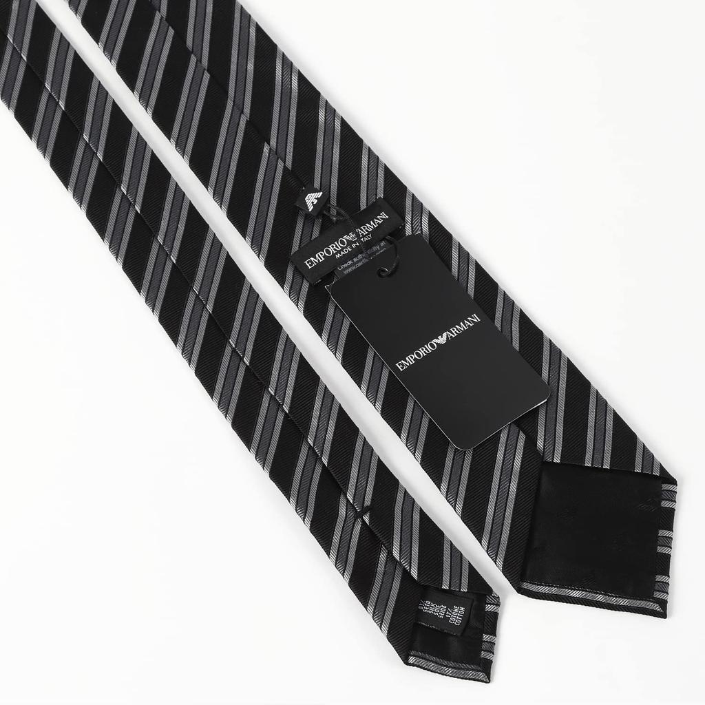EMPORIO ARMANI Tie EA36 Black (EA36-12 EAU-ALL-VARIOUS) [Used]