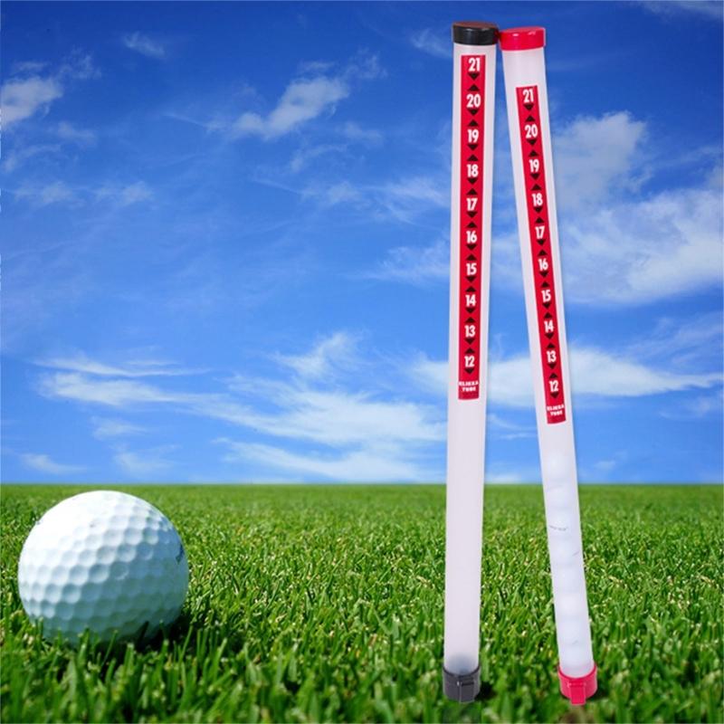 Golf Ball Retrievers Plastic Tube Professional Pickers Clear Golf Ball Pickers Tube Golf Ball Pickup Tool Durable