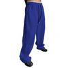 Men's 2025 European & American Style Wide-Leg Drawstring Sweatpants with Pockets