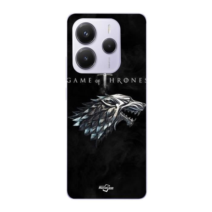 Coque Xiaomi Redmi Note 14 5G Game Of Thrones House Stark Maniacase
