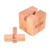 Wooden Luban Lock Cube Puzzles Brain Teasers For Kids Adults Iq Test Logic Challenge Unlock Interlocking Toys Educational Gifts
