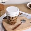 Tazza Sigillata Portatile con Cucchiaio per Colazione Domestica