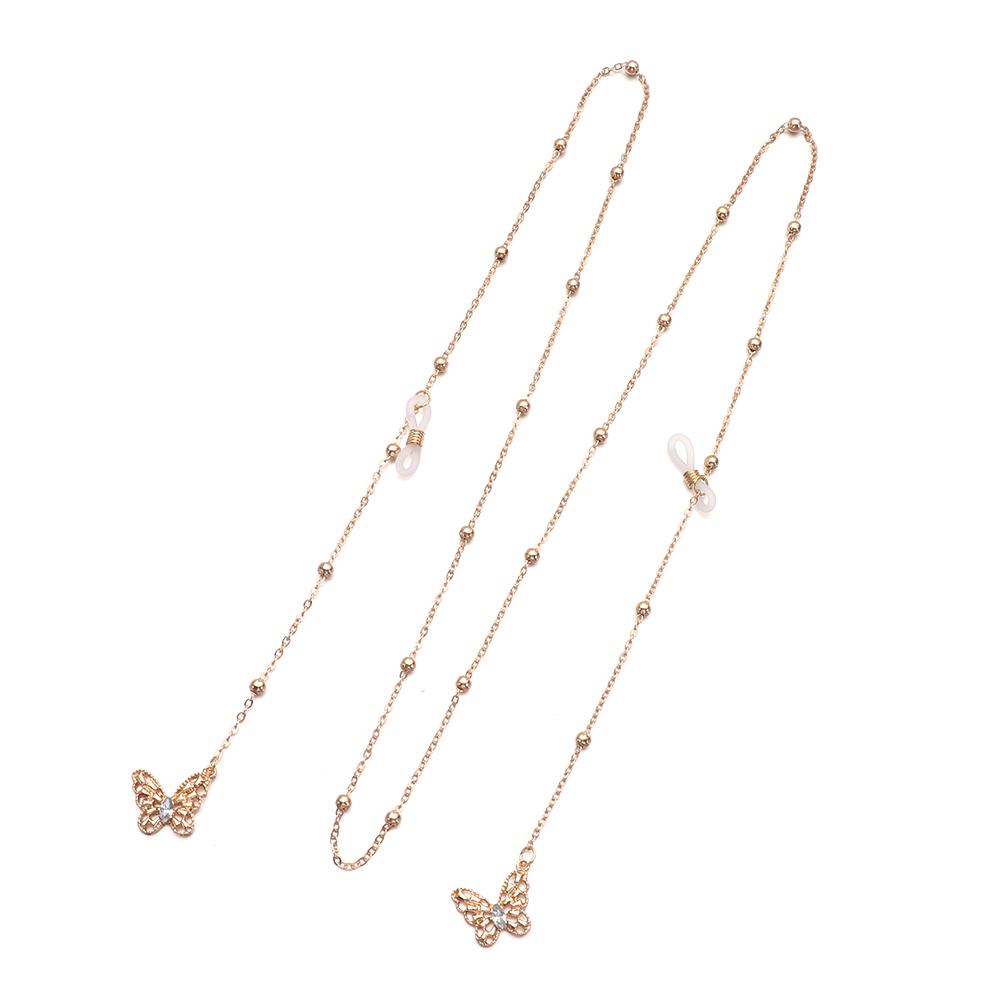 Fashion Metal Anti-lost Sunglasses Lanyards Eyeglasses Strap Glasses Chains Reading Glasses Cords