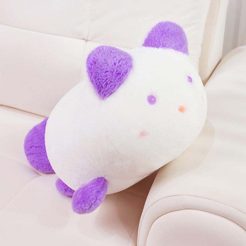 Cute Soft Cat Throw Pillow Plush Toy Doll Kitten Doll Girl Company Soothing Doll