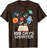 ימים חכמים חלל אסטרונאוט יום 100 בית ספר חולצה יוניסקס