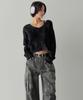 THE GREEN LAB Hairy Soft Knit [Black]