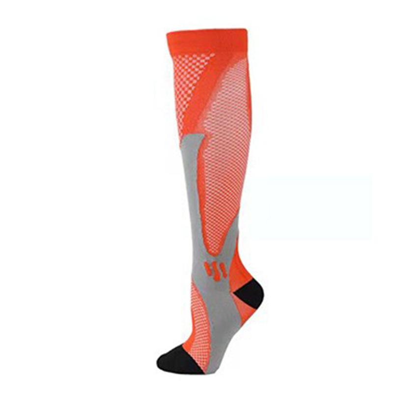 Magic Pressure Socks 200N Nylon Men'S And Women'S Sports Muscle Strength Outdoor Football Compression Socks Sweat-Absorbing Non-Slip Breathable